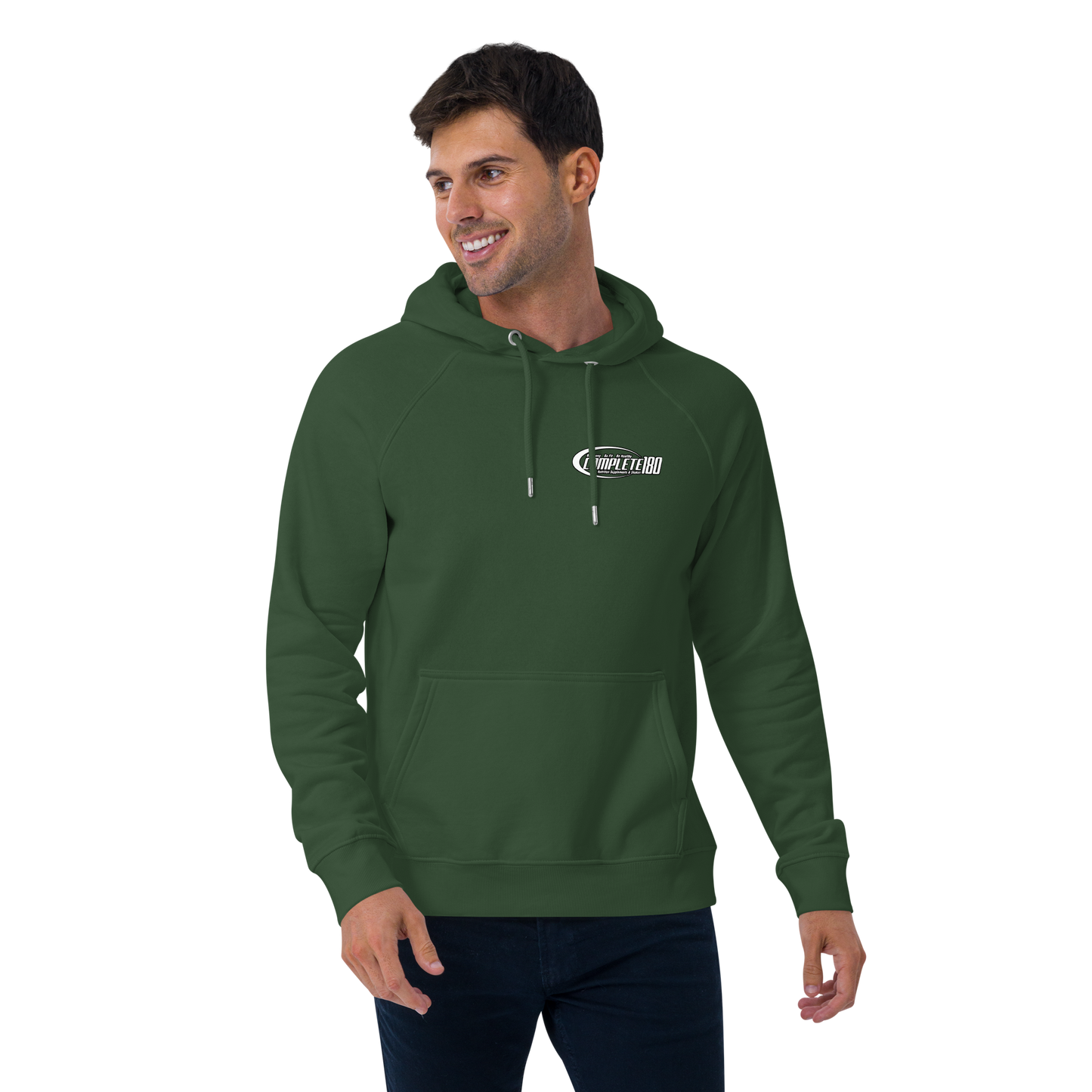 Unisex eco raglan hoodie