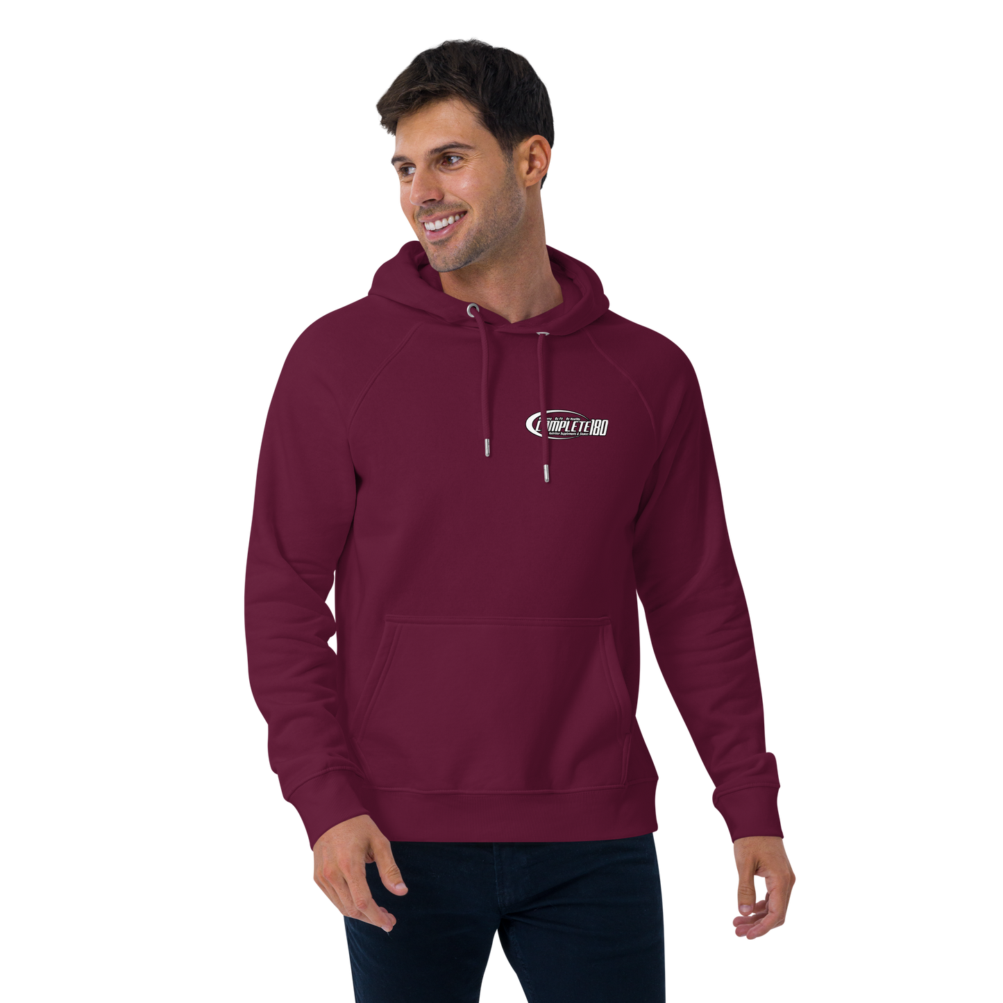 Unisex eco raglan hoodie