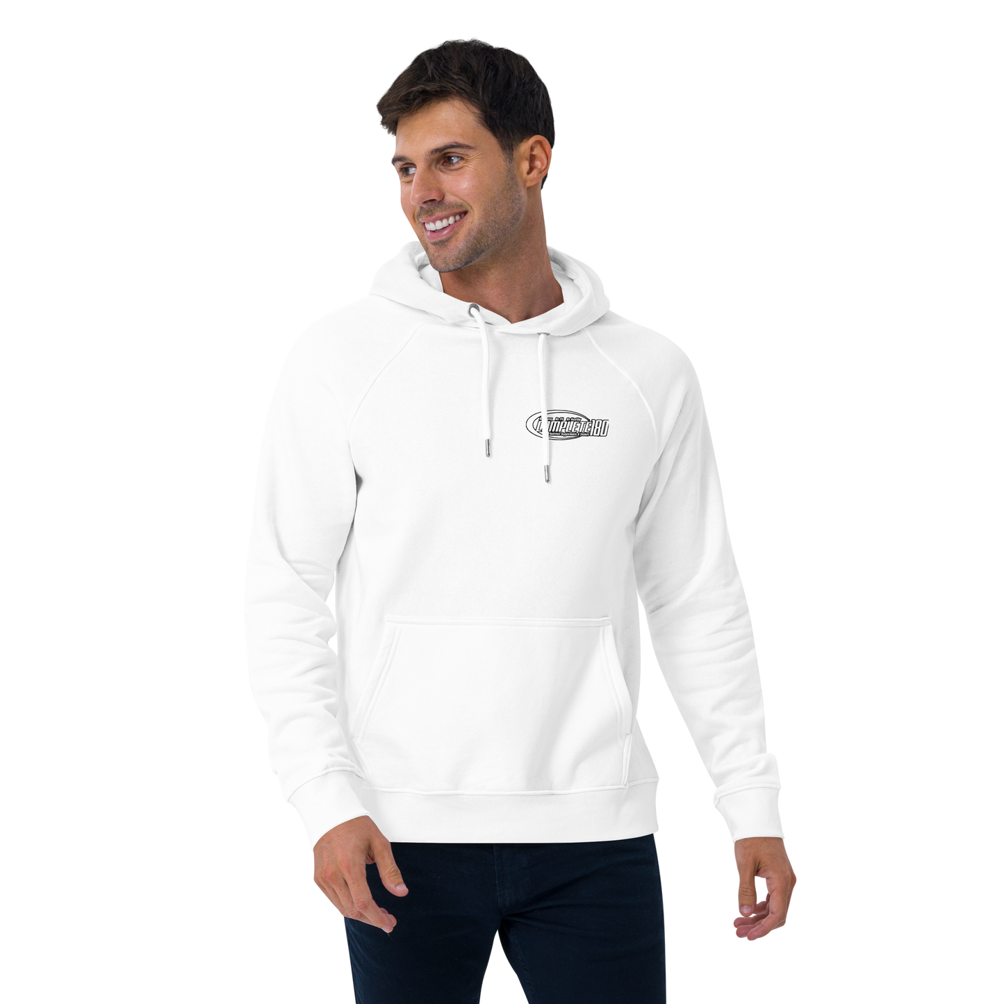 Unisex eco raglan hoodie
